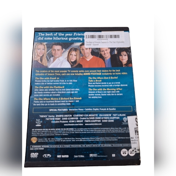 Rare Friends TV series Peephole Frame w/Free DVD - Picture 7 of 9